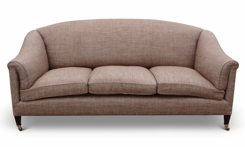 Earlswood Sofa — brown Fermoie fabric