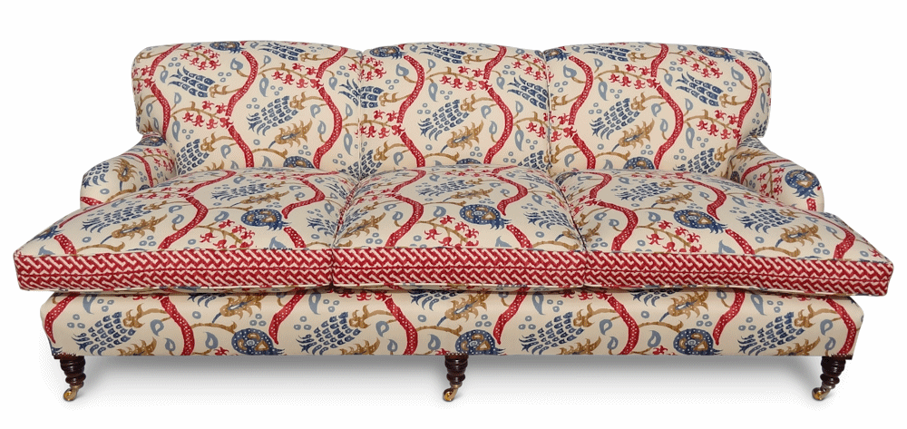 Extra Large Avon Sofa — 3 seat, Brunschwig & Fils fabric