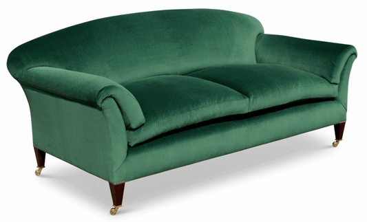 Kennet Sofa — green velvet