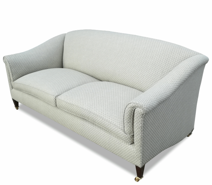 Earlswood Sofa — green geometric Nile & York print