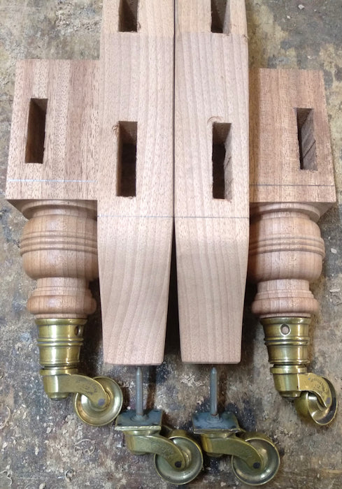 Brinkworth Armchair — mortise and tenon frame joint detail